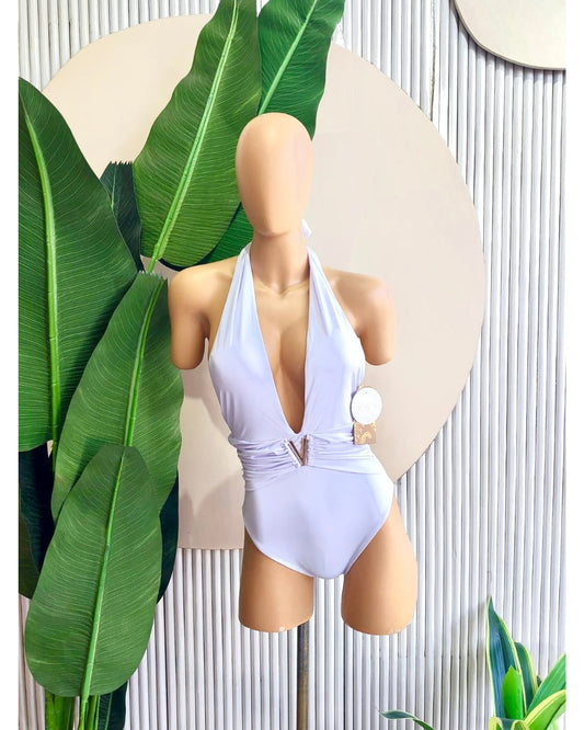 Completo Halter con Hebilla en V & Control de Abdomen
